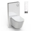 Pacchetto WC 8: sistema completo WC con bidet integrato PRO+ 1102 & modulo sanitario 805 in bianco