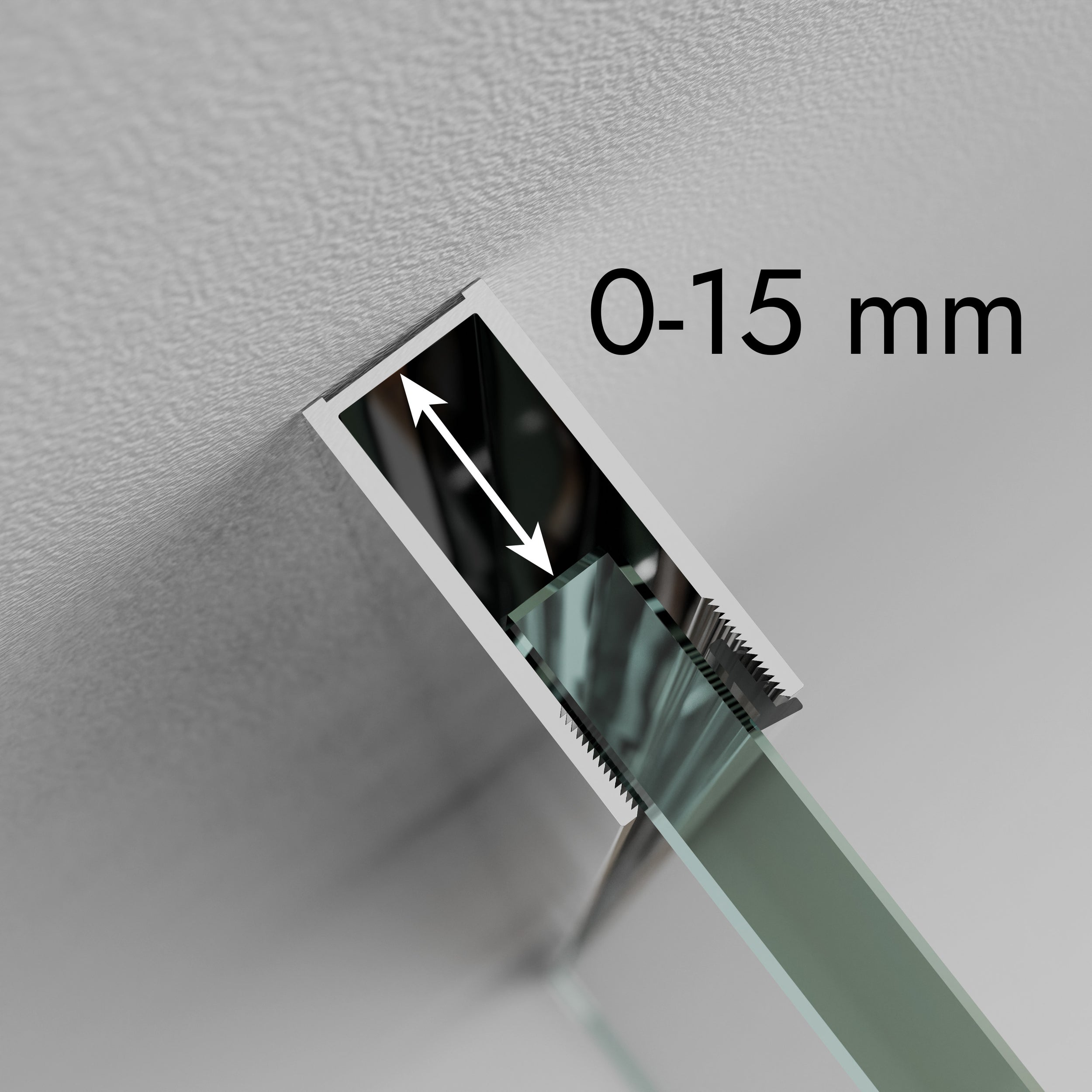 Duschabtrennung Walk-In Nano Dusche EX101