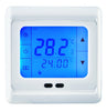 Thermostat à écran tactile HT07 Blue pour plancher chauffant électrique avec technologie TWIN