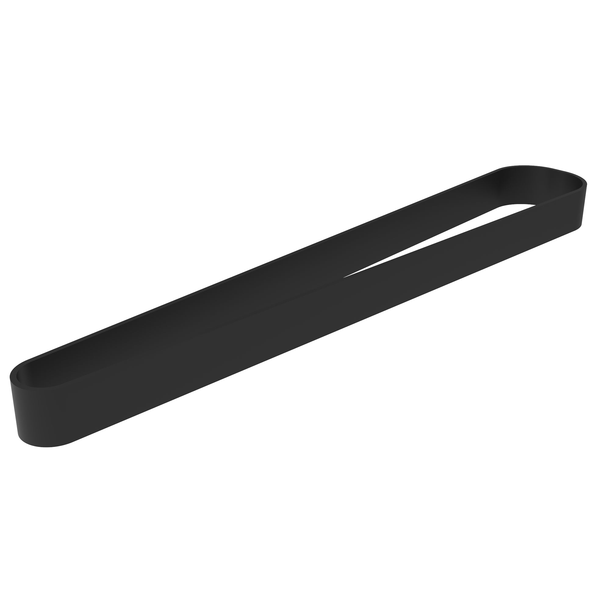 Barre porte-serviettes SDEHH35 en acier inoxydable - Noir mat - Série ES