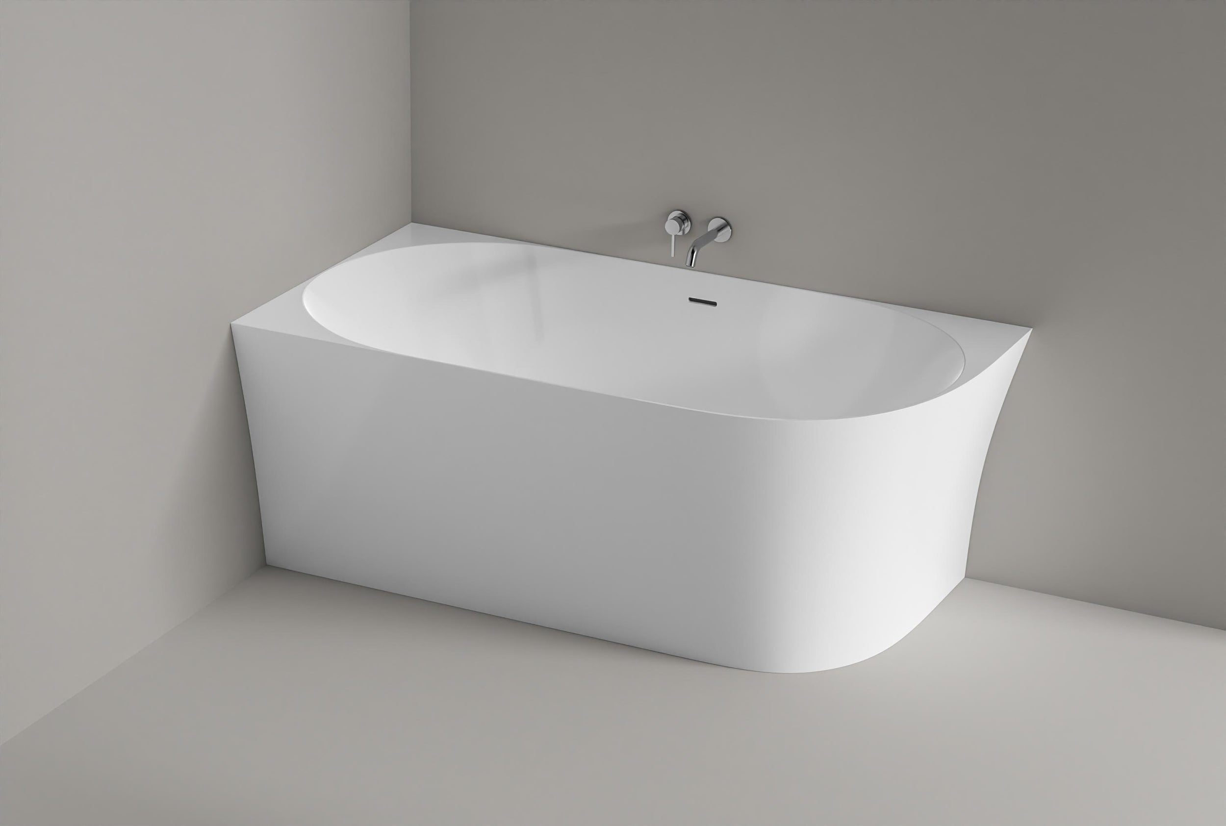 Freistehende Badewanne NOVA SLIM LINE Acryl