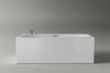 Vasca da bagno freestanding ONDA Acrylic White - 170 x 78 x 58 cm