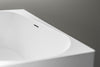 Vasca da bagno freestanding ONDA Acrylic White - 170 x 78 x 58 cm