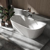 Halb freistehende Badewanne NORA