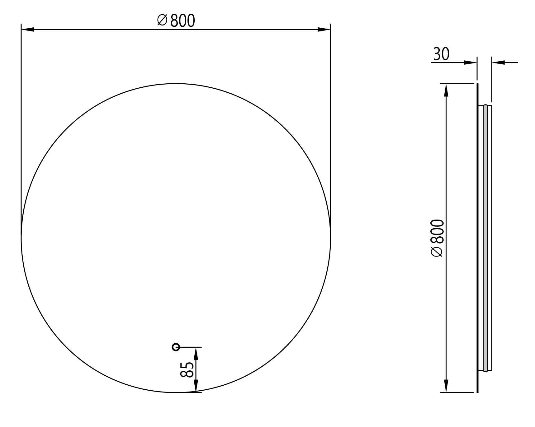 LED Lichtspiegel 2712 - 2.0