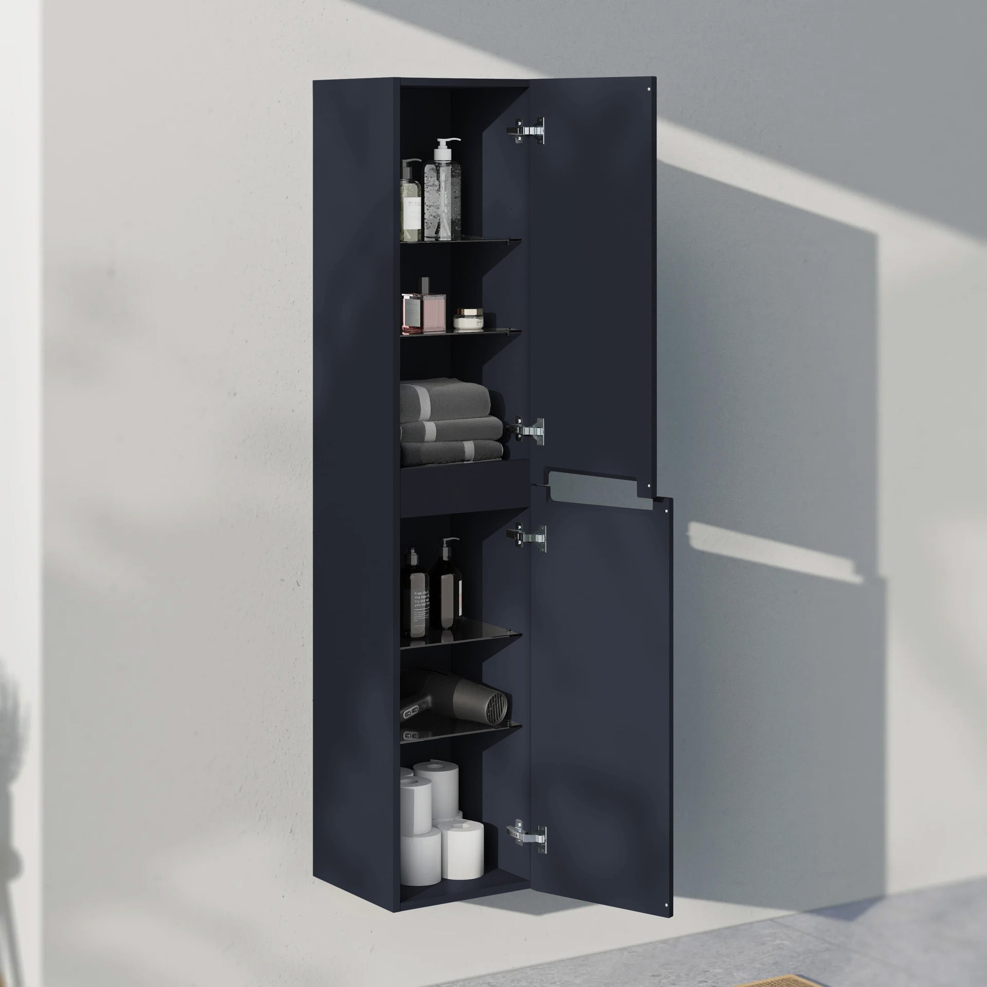 Badmöbel Set VIREO 120 cm mit Doppelwaschbecken