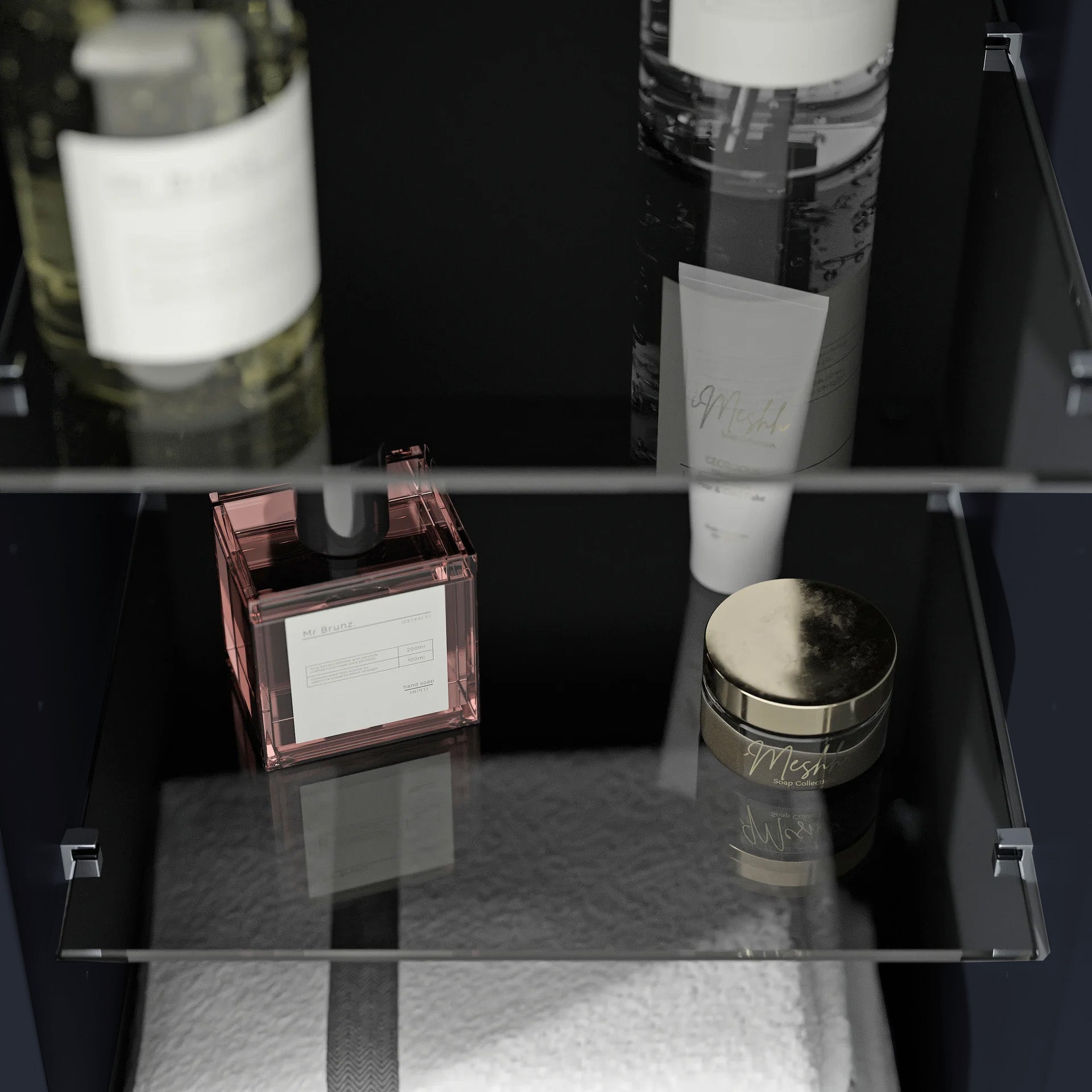 Badmöbel Set VIREO 120 cm mit Doppelwaschbecken