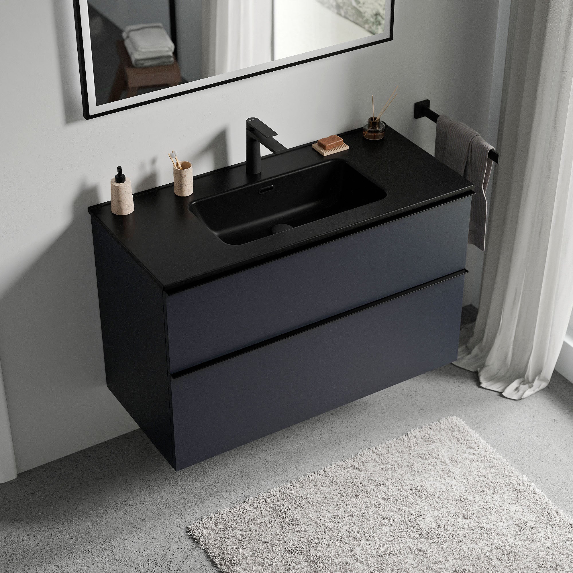 Waschtischunterschrank LAVOA 80 cm