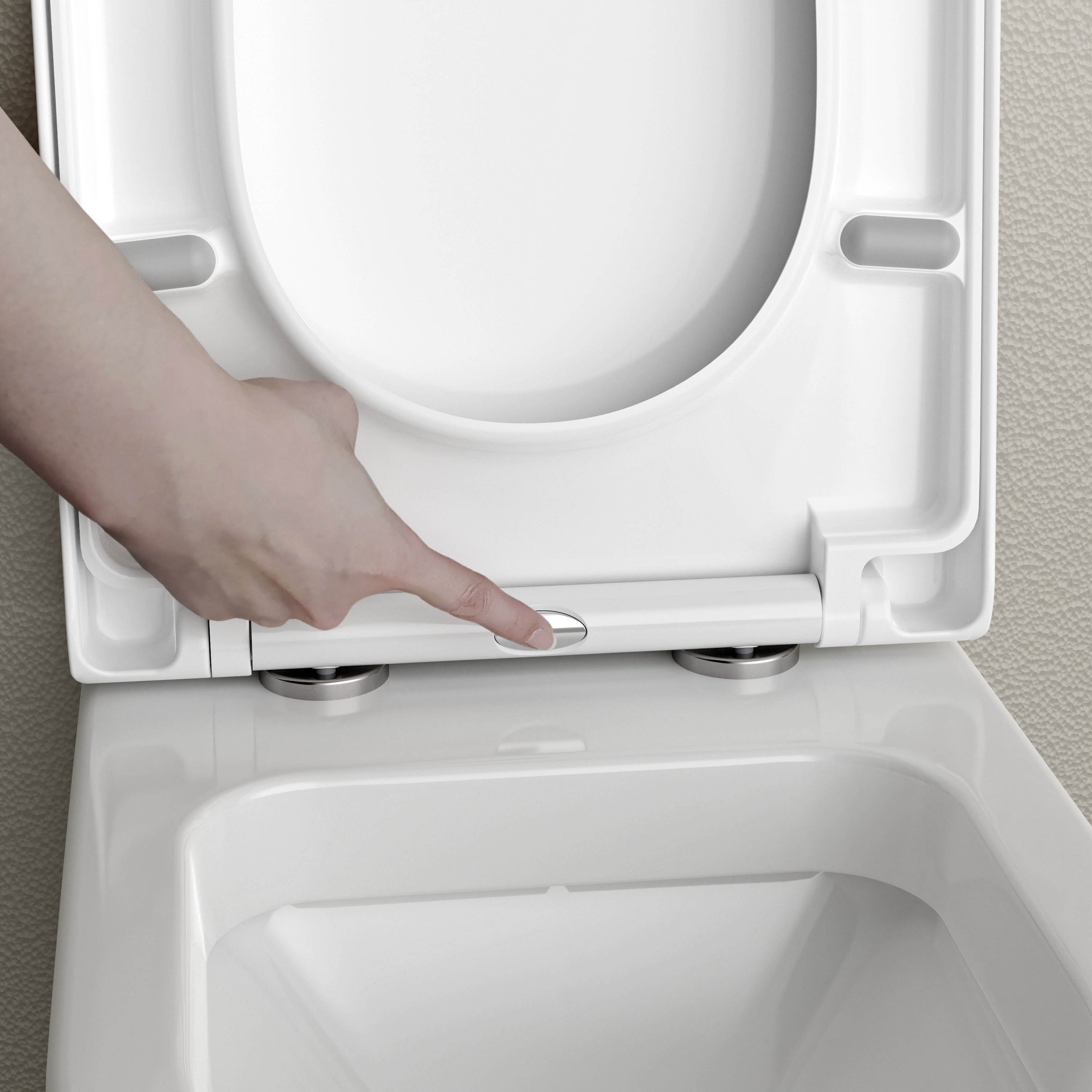 Abattant WC universel U1002 - fonction Softcose - blanc