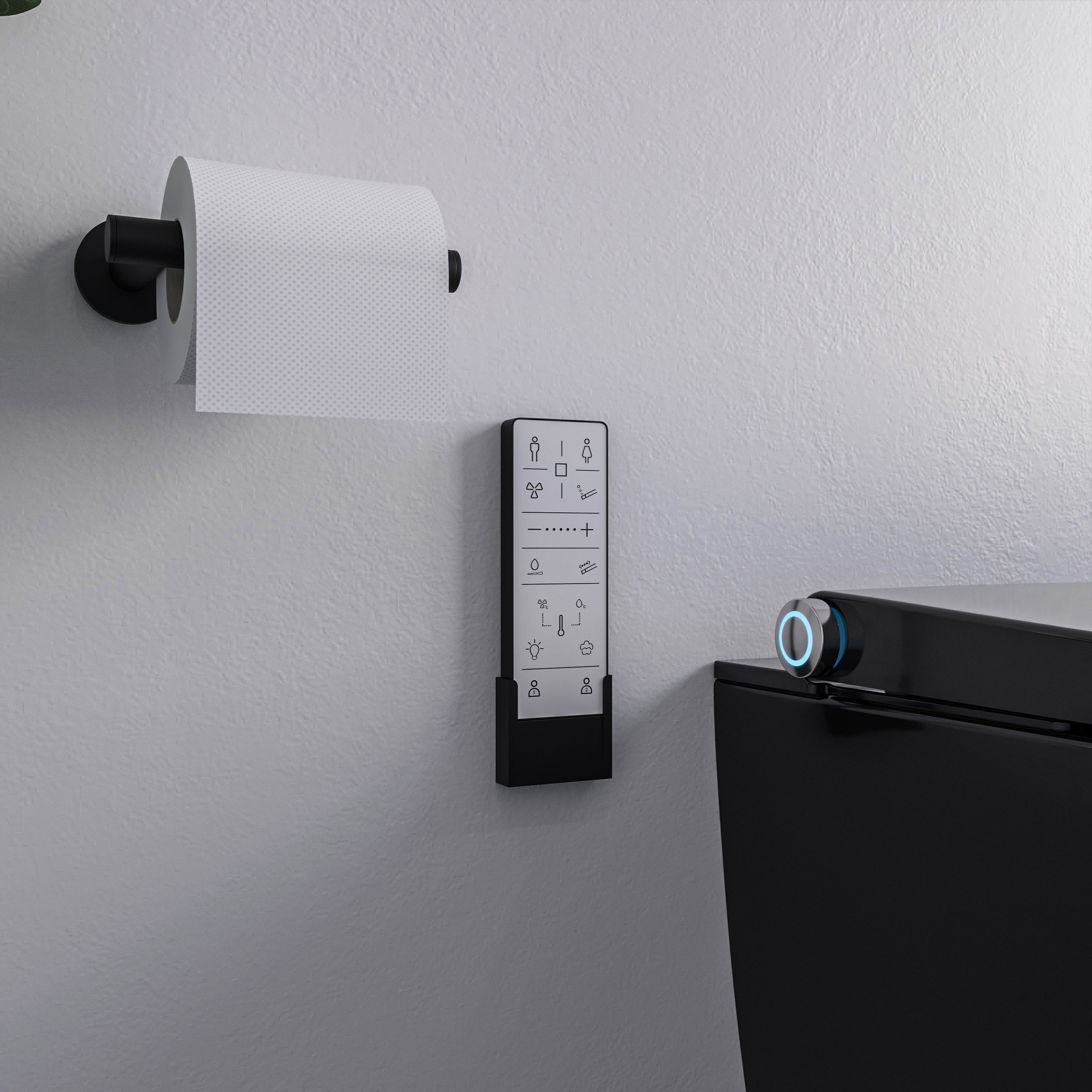 Dusch-WC Komplettset PRO+1104 mit Geberit Duofix Vorwandelement