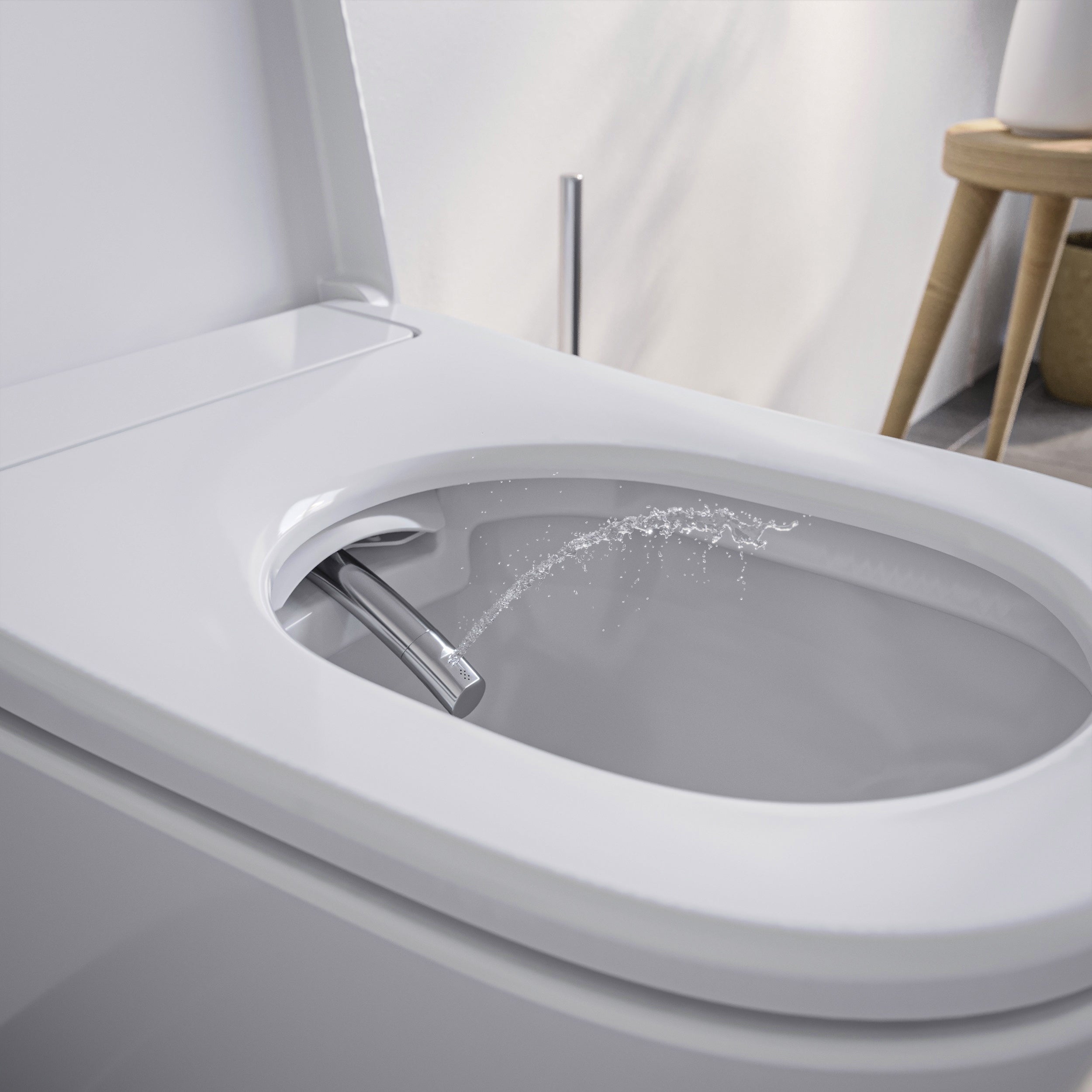 Ensemble complet WC-douche Basic 1104 avec élément de pré-mur Geberit Duofix