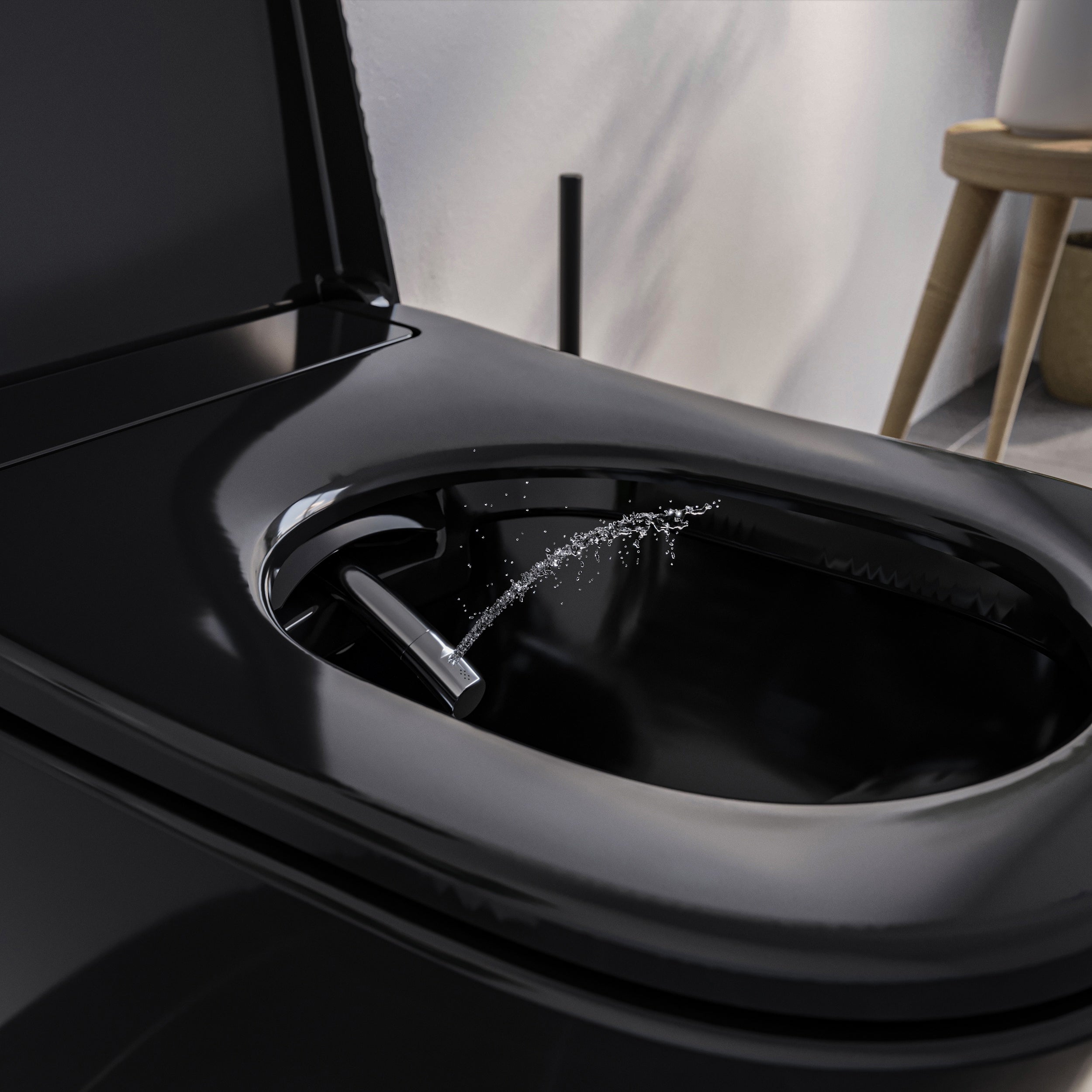 Dusch-WC Komplettset PRO+1104 mit Geberit Duofix Vorwandelement