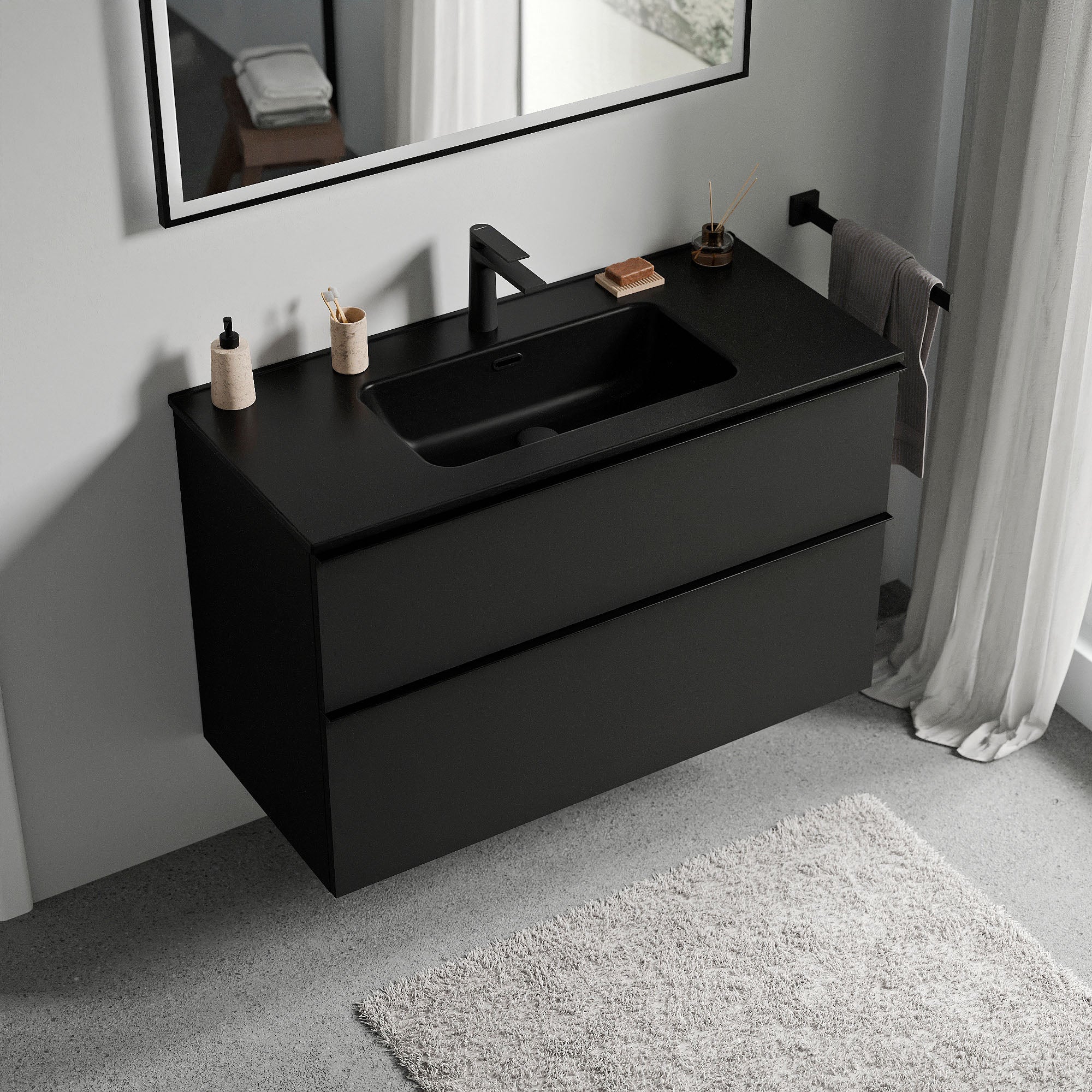 Waschtischunterschrank LAVOA 80 cm