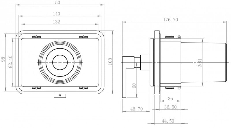 Lussuoso porta asciugamani SDLHH45- Serie LINEAR - Bicchiere porta spazzolino / dispenser sapone liquido / mensola opzionali