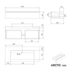 Waschtischunterschrank ARCTIC 1200