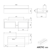 Waschtischunterschrank ARCTIC 1200