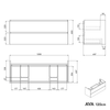 Mobiletto AVA 120 cm