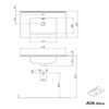 Unterschrank AVA 80 cm