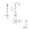 Duschsystem Thermostat BS371