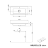 Meuble salle de bain LAVOA 100 cm