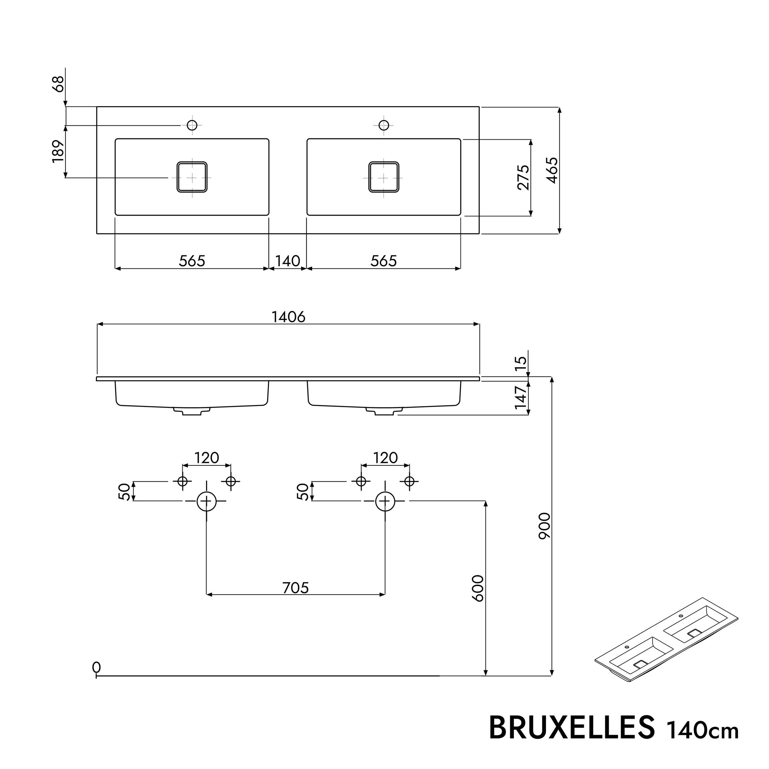 Meuble salle de bain LAVOA