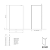Walk-In 8 mm Nano EX101