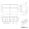 Unterschrank LAVOA 160 cm