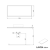 Mobile da bagno LAVOA 120 cm