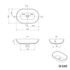 Lavabo à poser O-540
