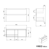 Waschtischunterschrank VIREO 100 cm