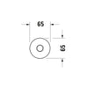 Braccio doccia universale Duravit