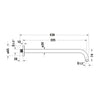 Duravit Universal braccio doccia