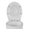 Coperchio WC Softclose  Sedile WC per bambini Coperchio di ricambio U2006 - Bianco lucido