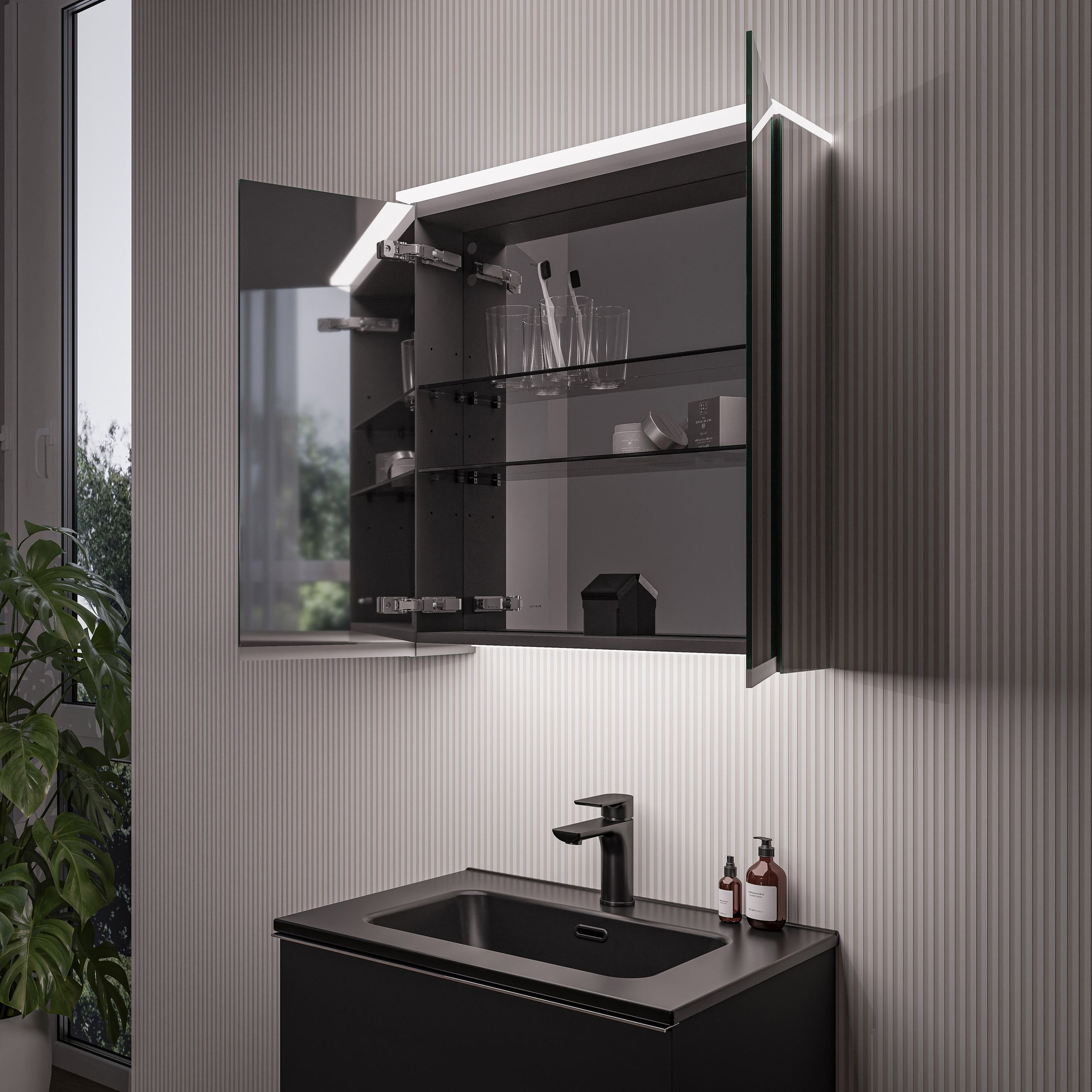 Spiegelschrank VARO 100 / 120 cm