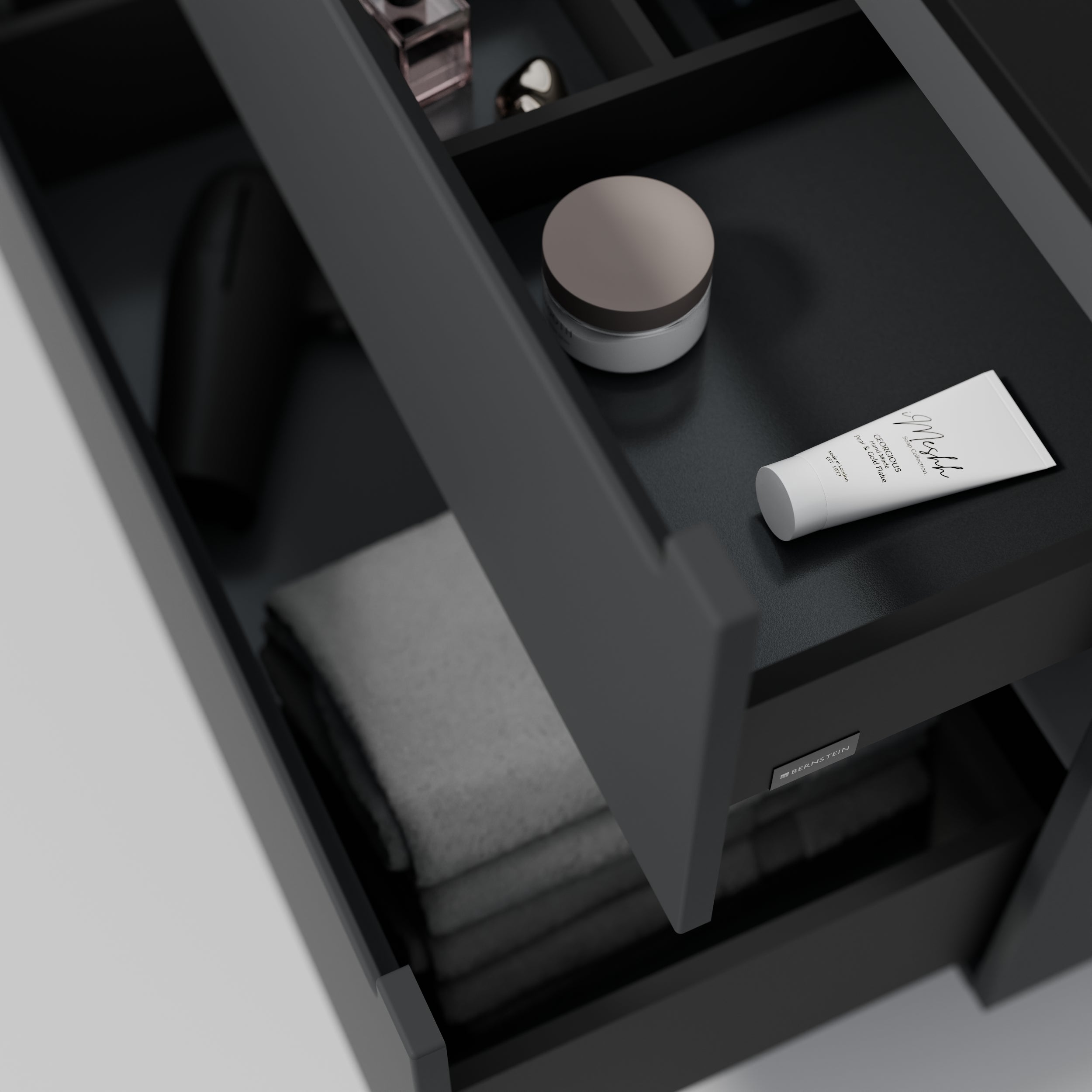 Badmöbel Set VIREO 60 cm mit Waschbecken