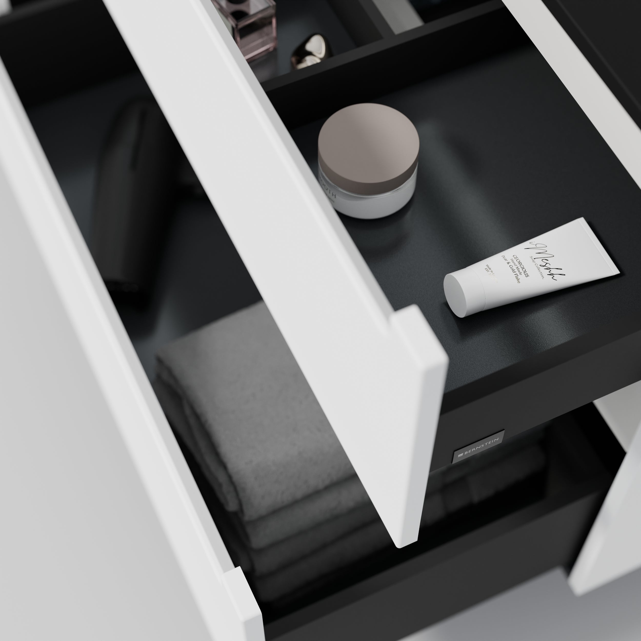 Badmöbel Set VIREO 60 cm mit Waschbecken