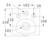 WC-Komplettpaket 33: WC B-8030R Schwarz