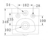 WC-Komplettpaket 43: WC B-8030R Schwarz
