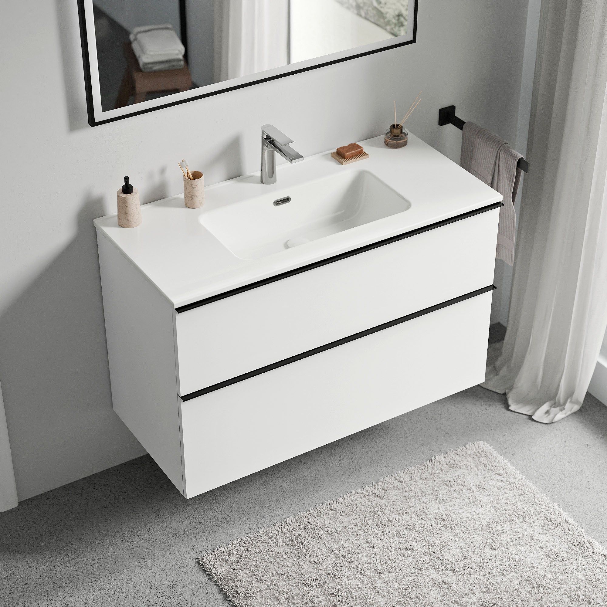 Waschtischunterschrank LAVOA 80 cm