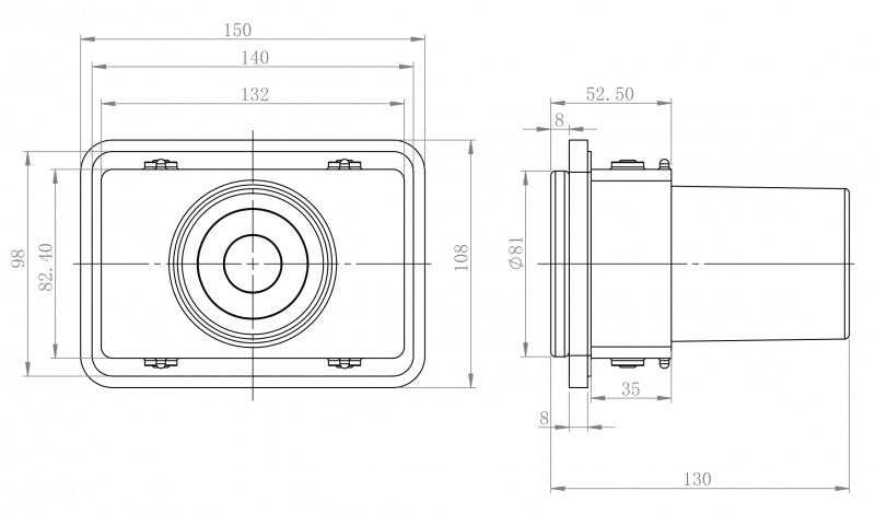 Lussuoso porta asciugamani SDLHH45- Serie LINEAR - Bicchiere porta spazzolino / dispenser sapone liquido / mensola opzionali