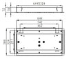 XXL-Regendusche Edelstahl-Deckenbrause DPG5030