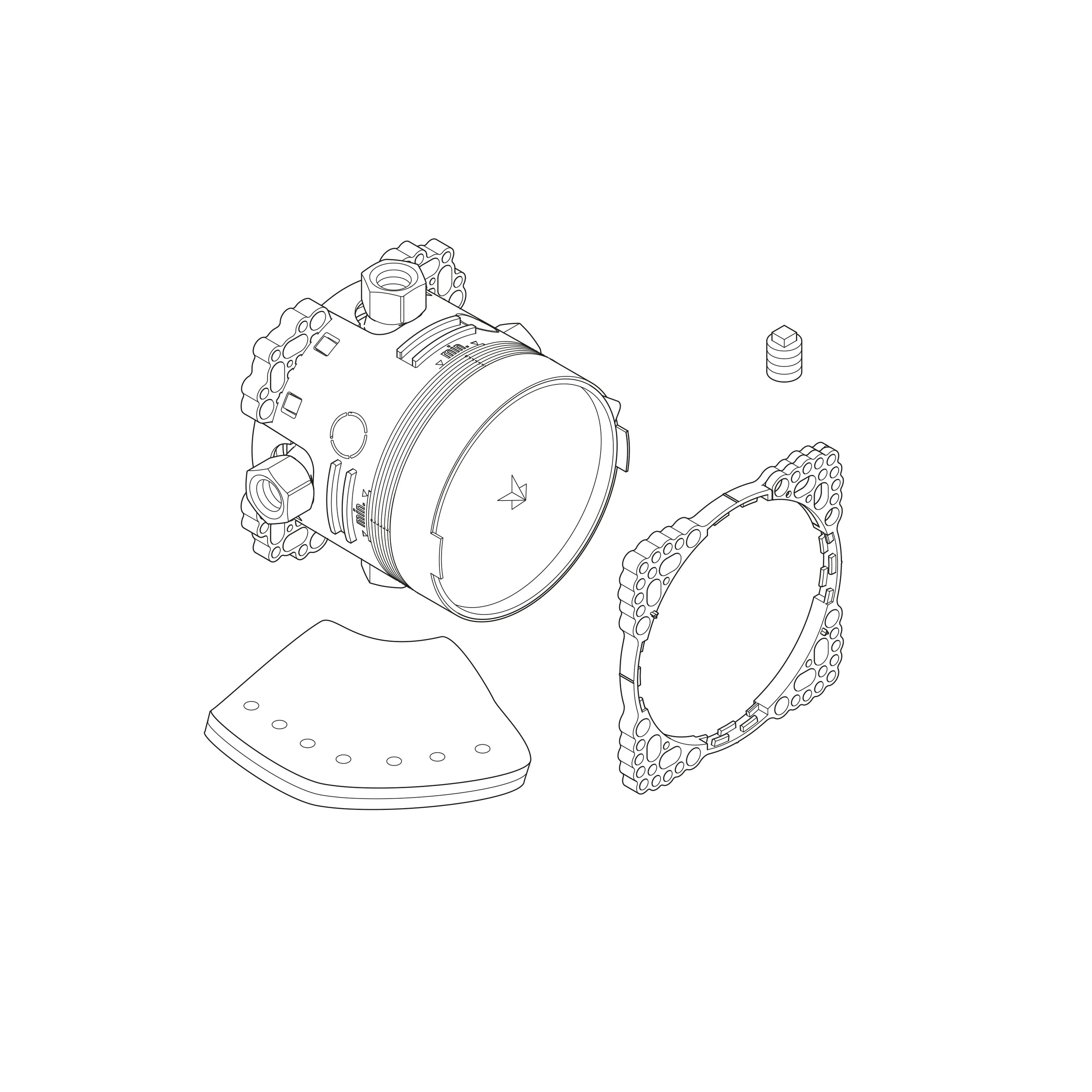 Duravit Tulum Unterputz Duscharmatur mit Regendusche