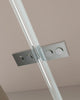 Doccia angolare con porte girevoli, ingresso angolare EX809