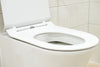 Coperchio WC flat - Coperchio di ricambio per sedile WC Softclose U2019 - Bianco lucido