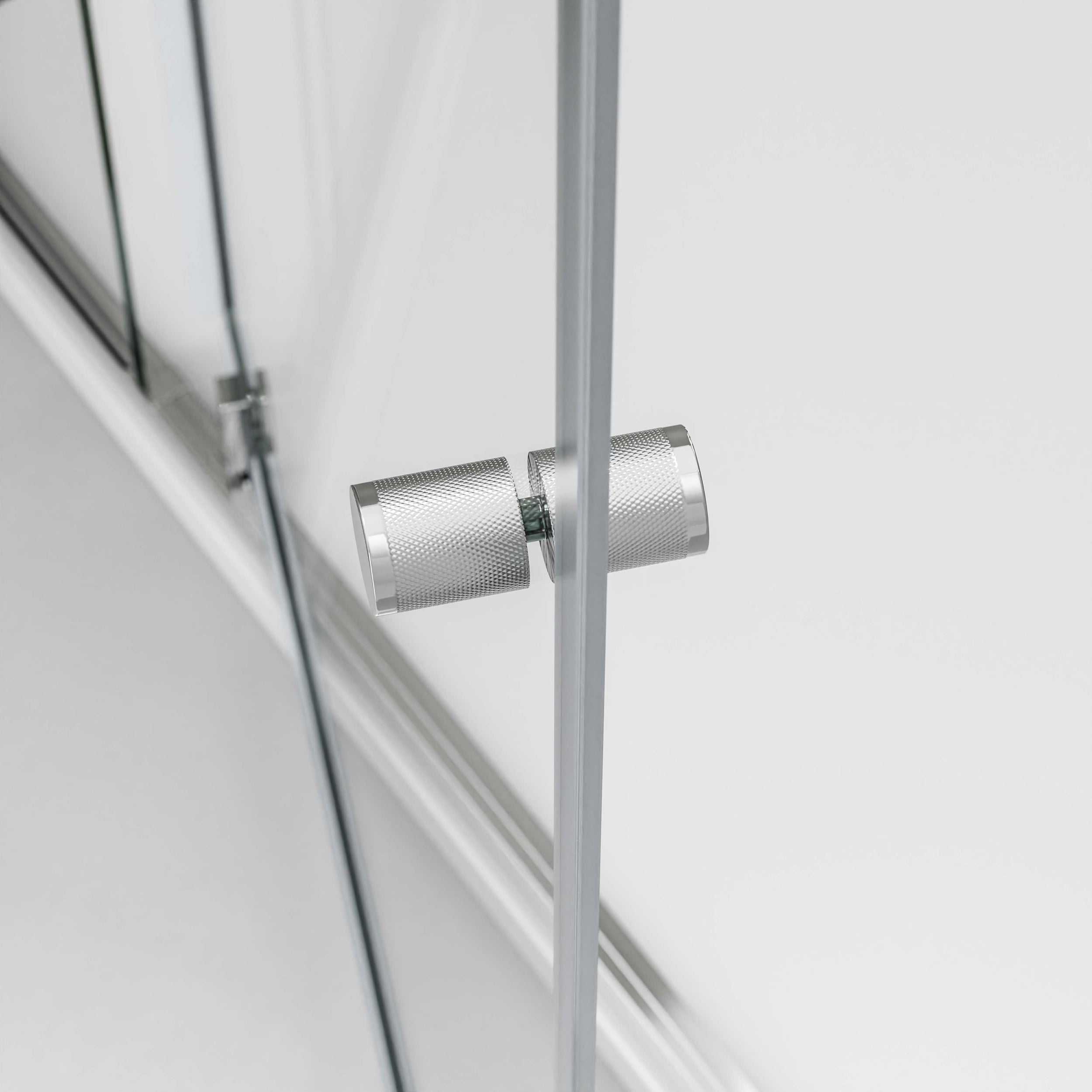 Nischendusche mit Drehtür - zwei Festfelder NT607 - FLEX