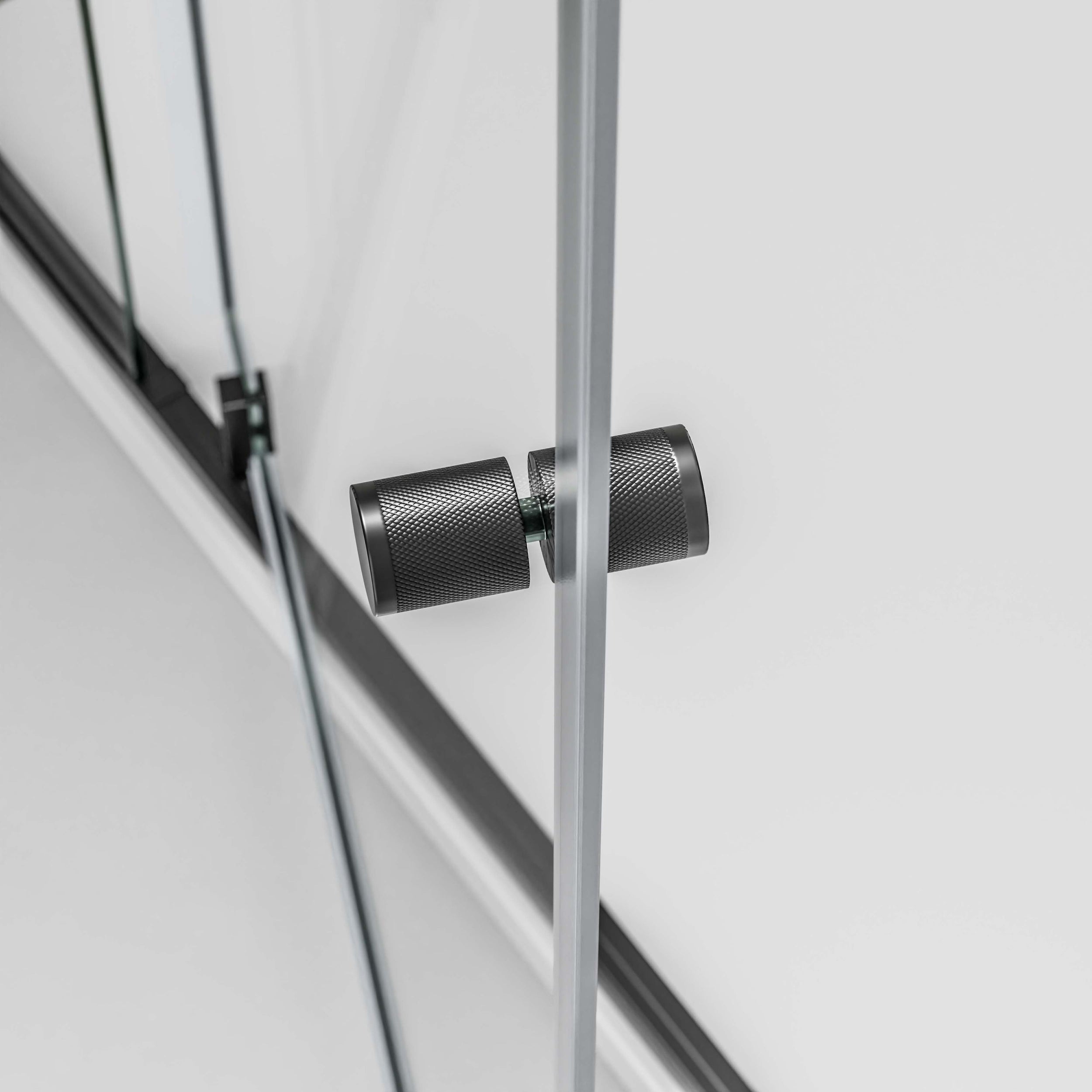 Nischendusche mit Drehtür - zwei Festfelder NT607 - FLEX