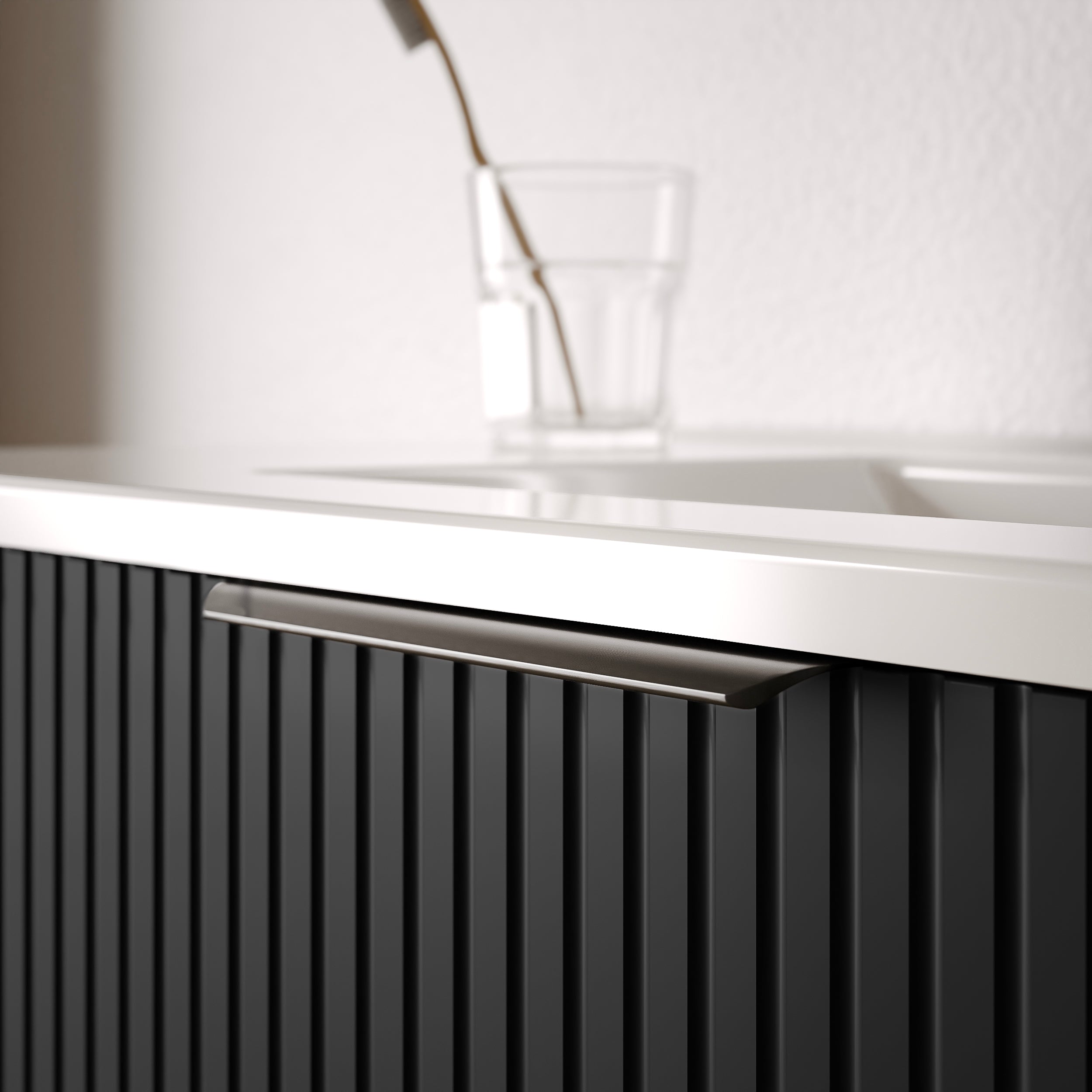 Badmöbel Set TIM 100 cm mit Waschbecken