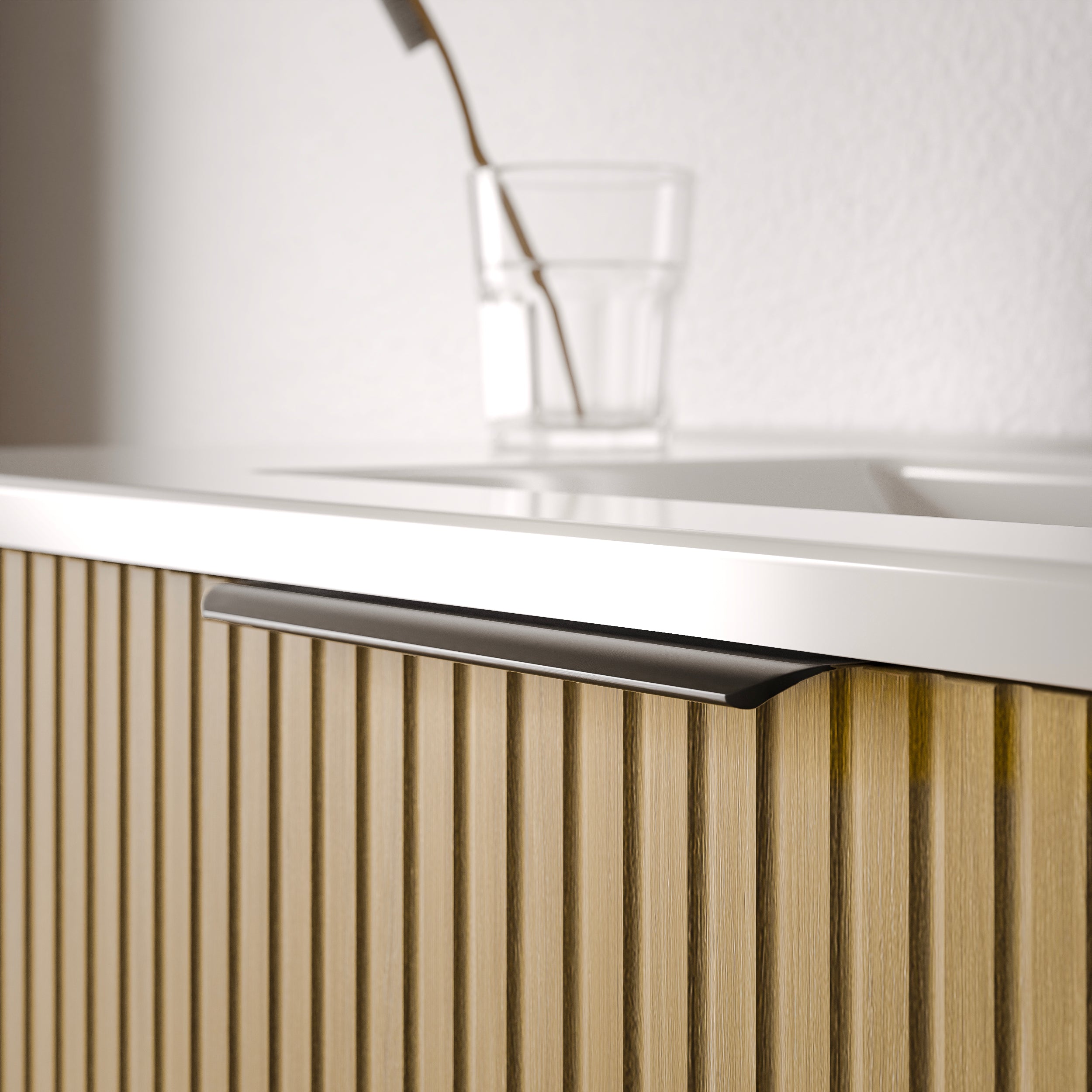 Badmöbel Set TIM 100 cm mit Waschbecken