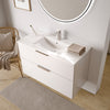 Badmöbel Set TIM 100 cm mit Waschbecken