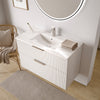 Badmöbel Set TIM 100 cm mit Waschbecken